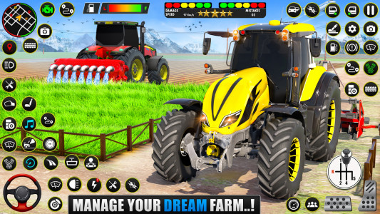 اسکرین شات بازی Grand Tractor Farming Games 4