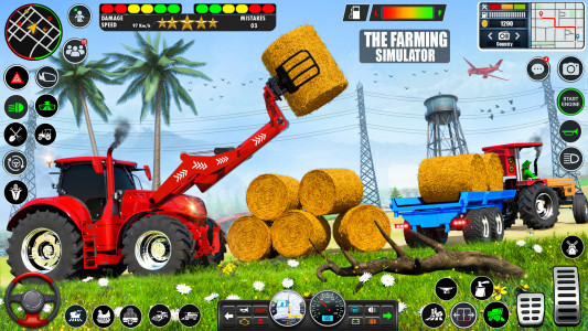 اسکرین شات 1 بازی Grand Tractor Farming Games