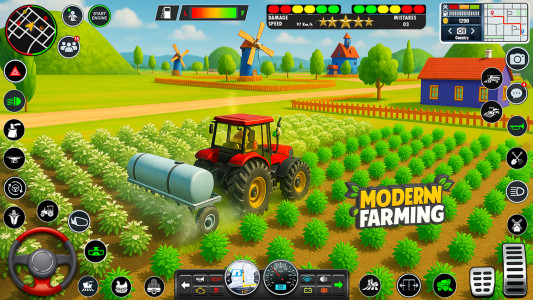اسکرین شات 4 بازی Grand Tractor Farming Games