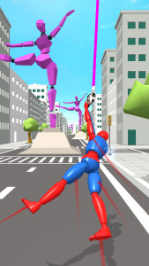 اسکرین شات 5 بازی Grapple Swing Hero Action Game