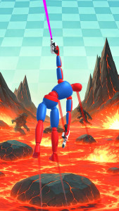 اسکرین شات 7 بازی Grapple Swing Hero Action Game
