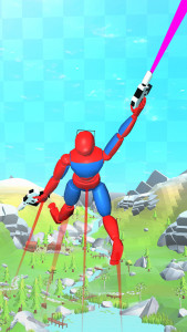 اسکرین شات 6 بازی Grapple Swing Hero Action Game