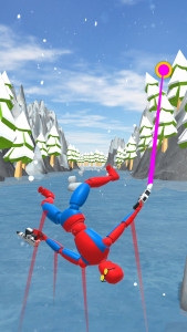 اسکرین شات 2 بازی Grapple Swing Hero Action Game