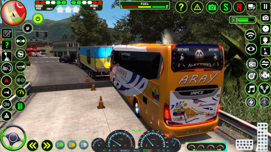 اسکرین شات بازی Euro Coach Bus Simulator 3D 6