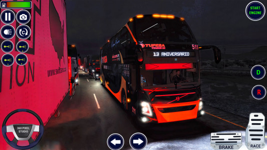 اسکرین شات 3 بازی City Bus Driving -Offroad Bus