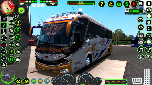 اسکرین شات بازی Euro Coach Bus Simulator 3D 1