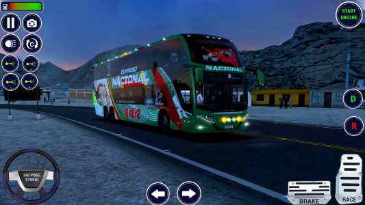 اسکرین شات 1 بازی City Bus Driving -Offroad Bus