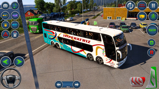 اسکرین شات 5 بازی City Bus Driving -Offroad Bus