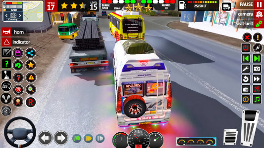 اسکرین شات بازی Euro Coach Bus Simulator 3D 3