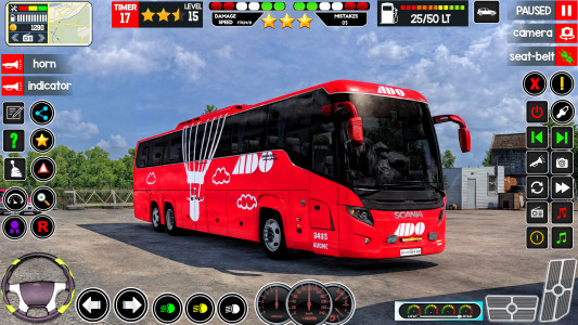 اسکرین شات 1 بازی City Bus Driving -Offroad Bus