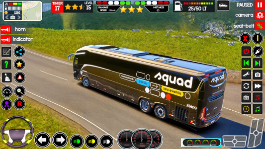 اسکرین شات 4 بازی City Bus Driving -Offroad Bus