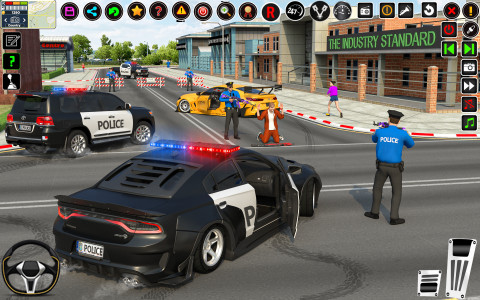 اسکرین شات بازی City Police Car Driving Games 5