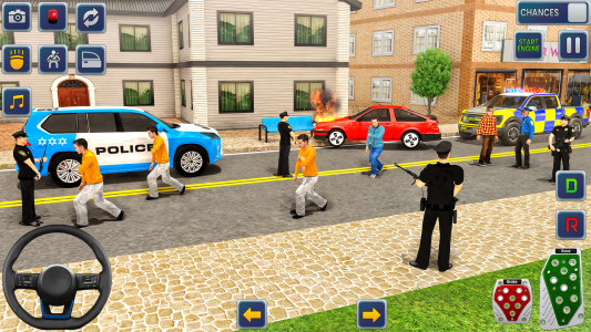 اسکرین شات 4 بازی City Police Car Driving Games