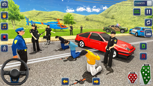 اسکرین شات 5 بازی City Police Car Driving Games