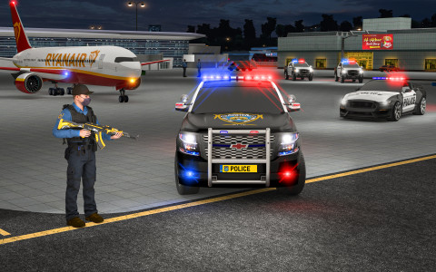 اسکرین شات بازی City Police Car Driving Games 4