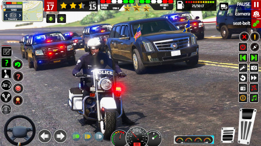 اسکرین شات بازی City Police Car Driving Games 3