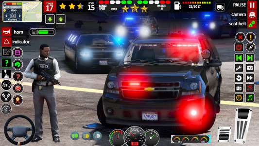 اسکرین شات بازی City Police Car Driving Games 1