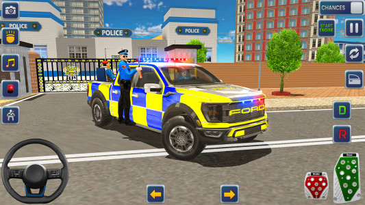 اسکرین شات 6 بازی City Police Car Driving Games