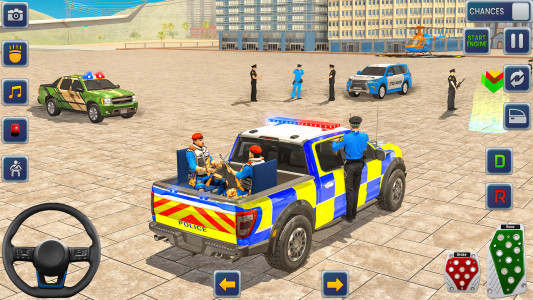 اسکرین شات 2 بازی City Police Car Driving Games