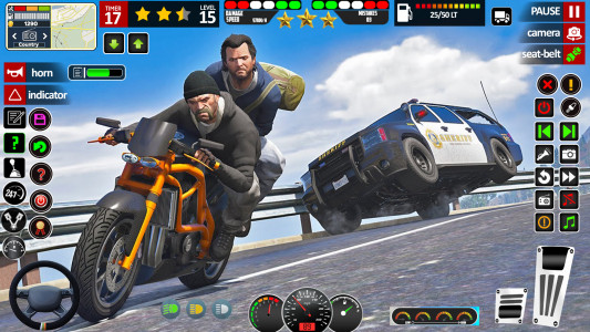 اسکرین شات بازی City Police Car Driving Games 4