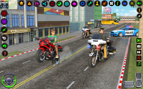 اسکرین شات بازی City Police Car Driving Games 3