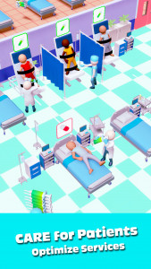 اسکرین شات بازی Crazy Nurse Hospital Tycoon 2