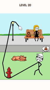 اسکرین شات 1 بازی Robber Puzzle Stickman Game