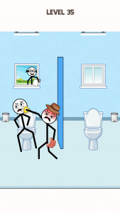 اسکرین شات 5 بازی Robber Puzzle Stickman Game