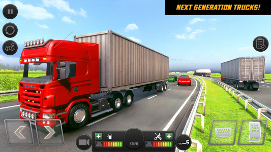 اسکرین شات بازی Truck Simulator Transporter 3D 2