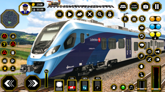 اسکرین شات بازی Indian Train Driving Train 3D 4