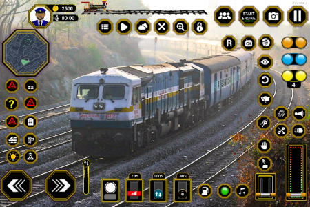اسکرین شات بازی Indian Train Driving Train 3D 8