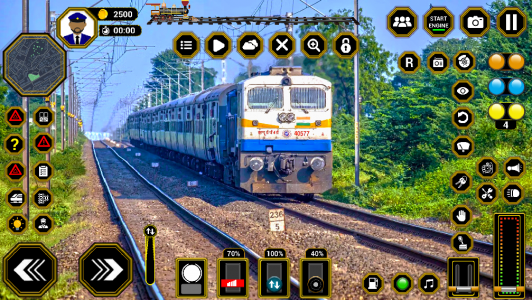 اسکرین شات بازی Indian Train Driving Train 3D 2