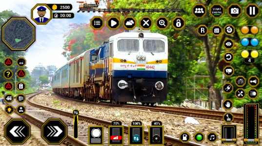 اسکرین شات بازی Indian Train Driving Train 3D 5