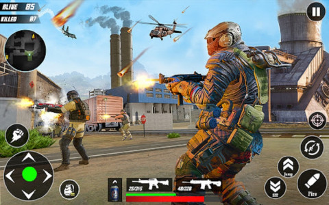 اسکرین شات برنامه FPS Shooting Gun Games 3D 4
