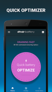 اسکرین شات برنامه dfndr battery: manage your battery life 2