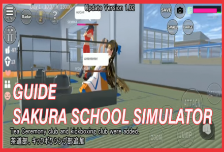 اسکرین شات برنامه Update Sakura School Simulator Walkthrough 1