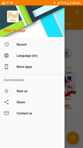 اسکرین شات 4 برنامه PSD Viewer & Converter