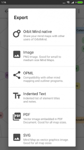 اسکرین شات برنامه Orbit Mind - Mind Mapping 7