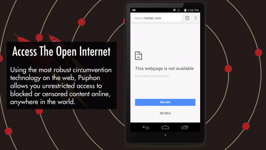 اسکرین شات برنامه Psiphon Pro 2