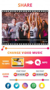 اسکرین شات 5 برنامه Audio Extractor: Video to MP3