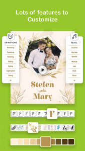 اسکرین شات 7 برنامه Video Invitation Maker PartyZa