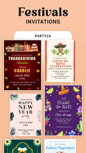 اسکرین شات 7 برنامه Video Invitation Maker PartyZa