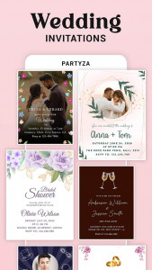 اسکرین شات 4 برنامه Video Invitation Maker PartyZa
