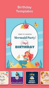 اسکرین شات 4 برنامه Video Invitation Maker PartyZa