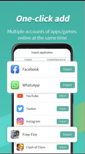 اسکرین شات برنامه Virtual Android -Android Clone 2