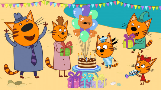 اسکرین شات 5 بازی Kid-E-Cats: Kids birthday