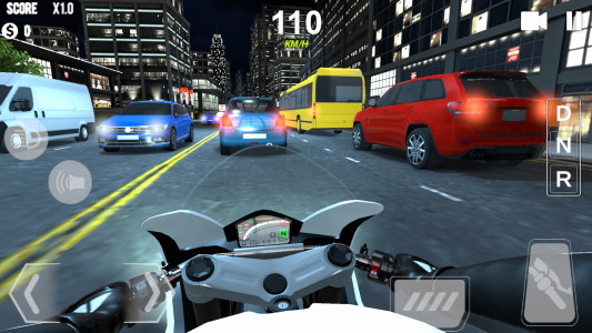 اسکرین شات بازی Traffic Moto Racing 2024 1