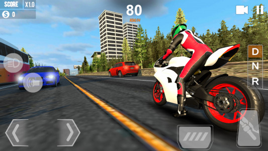 اسکرین شات بازی Traffic Moto Racing 2024 2