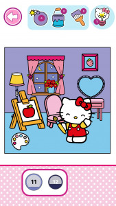اسکرین شات 4 بازی Hello Kitty: Coloring Book