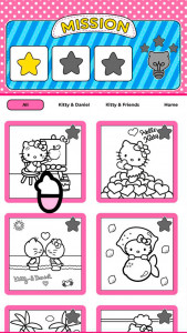 اسکرین شات 6 بازی Hello Kitty: Coloring Book